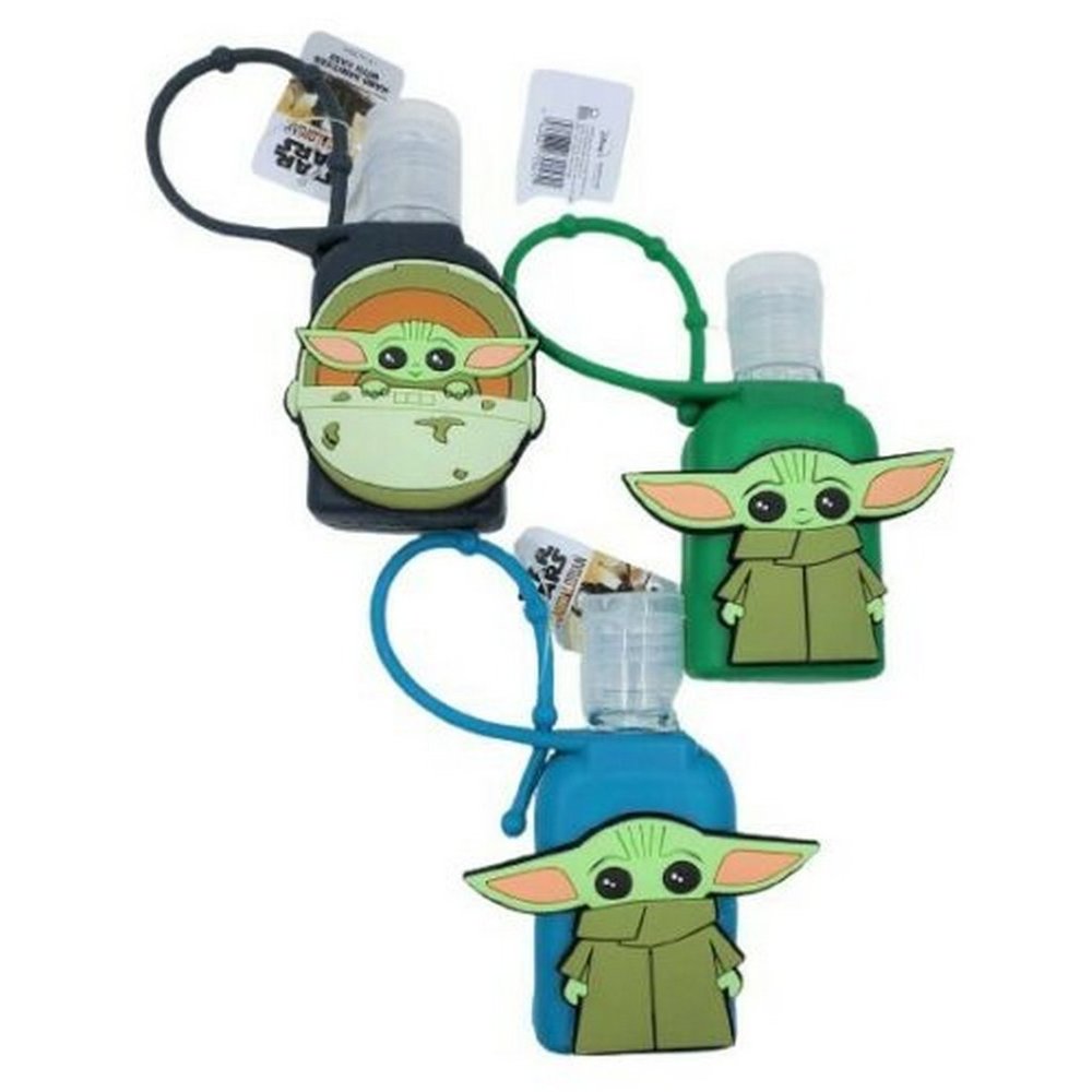 Set Of 3 Disney Star Wars The Mandalorian The Child Baby Yoda Hand Sanitation
